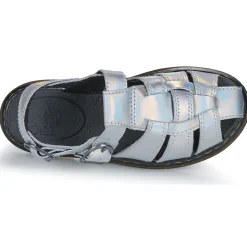 Dr. Martens - Caarys J Silver Lazer Reflective Metallic< Sandales Et Nu-pieds