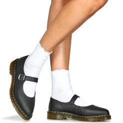 Dr. Martens - Elphie Mary Jane Black Virginia< Ballerines / Babies