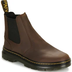 Dr. Martens - EMBURY DARK BROWN CRAZY HORSE< Bottines / Boots