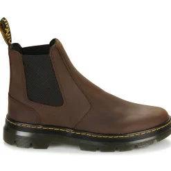 Dr. Martens - EMBURY DARK BROWN CRAZY HORSE< Bottines / Boots