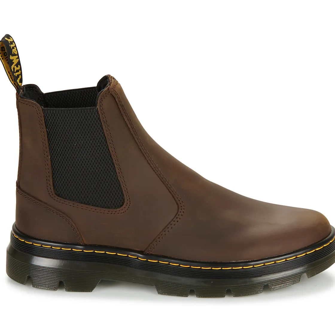Dr. Martens - EMBURY DARK BROWN CRAZY HORSE< Bottines / Boots