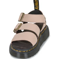 Dr. Martens Sandales Et Nu-pieds^- Gryphon Quad Powder Pink Milled Nubuck