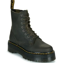 Dr. Martens Bottines / Boots^- Jadon Charcoal Grey Burnished Waxy Pull Up