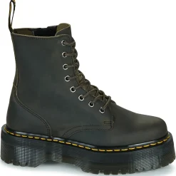 Dr. Martens Bottines / Boots^- Jadon Charcoal Grey Burnished Waxy Pull Up
