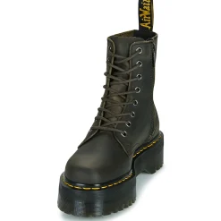 Dr. Martens Bottines / Boots^- Jadon Charcoal Grey Burnished Waxy Pull Up