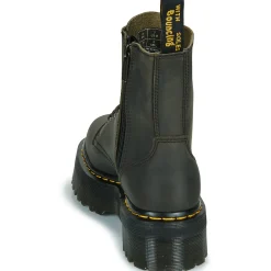 Dr. Martens Bottines / Boots^- Jadon Charcoal Grey Burnished Waxy Pull Up