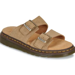 Dr. Martens - Josef Savannah Tan Bronx Suede< Mules / Sabots
