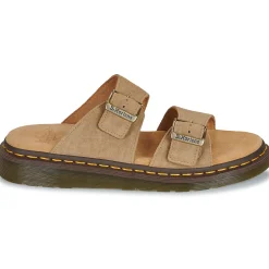 Dr. Martens - Josef Savannah Tan Bronx Suede< Mules / Sabots