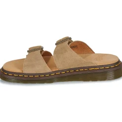 Dr. Martens - Josef Savannah Tan Bronx Suede< Mules / Sabots