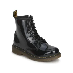 Dr. Martens Bottines / Boots^- JR BLACK PATENT LAMPER
