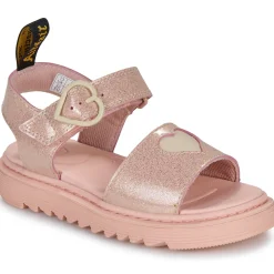 Dr. Martens Sandales Et Nu-pieds^- Marlowe Hearts J Powder Pink+Cloud Cream