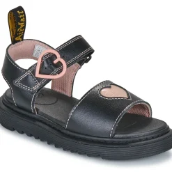 Dr. Martens - Marlowe Hearts J Black+Powder Pink< Sandales Et Nu-pieds