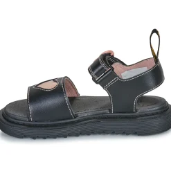 Dr. Martens - Marlowe Hearts J Black+Powder Pink< Sandales Et Nu-pieds