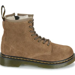 Dr. Martens - Serena J Dark Khaki Bronx Suede Beige Clearance