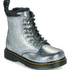 Dr. Martens Bottines / Boots^- Serena T Silver Distressed Foil