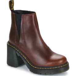 Dr. Martens Bottines / Boots^- Spence Dark Brown Classic Pull Up