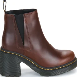 Dr. Martens Bottines / Boots^- Spence Dark Brown Classic Pull Up