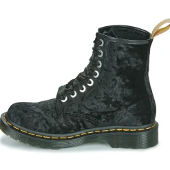 Dr. Martens - VEGAN 1460 BLACK VELVET< Bottines / Boots