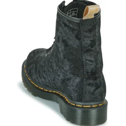 Dr. Martens - VEGAN 1460 BLACK VELVET< Bottines / Boots