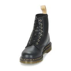 Dr. Martens - VEGAN 1460 BLACK FELIX RUB OFF Noir Outlet