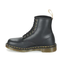Dr. Martens - VEGAN 1460 BLACK FELIX RUB OFF Noir Outlet