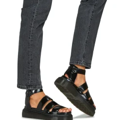 Dr. Martens Sandales Et Nu-pieds^- VEGAN CLARISSA BLACK OXFORD