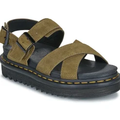 Dr. Martens - Voss II DMs Olive Bronx Suede< Sandales Et Nu-pieds