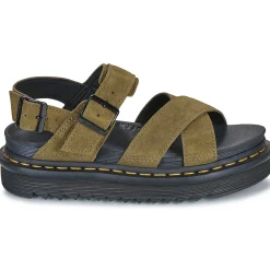 Dr. Martens - Voss II DMs Olive Bronx Suede< Sandales Et Nu-pieds