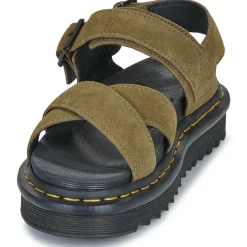 Dr. Martens - Voss II DMs Olive Bronx Suede< Sandales Et Nu-pieds