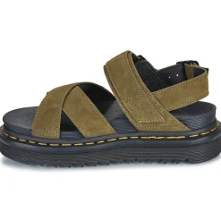 Dr. Martens - Voss II DMs Olive Bronx Suede< Sandales Et Nu-pieds