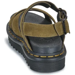 Dr. Martens - Voss II DMs Olive Bronx Suede< Sandales Et Nu-pieds
