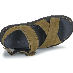 Dr. Martens - Voss II DMs Olive Bronx Suede< Sandales Et Nu-pieds