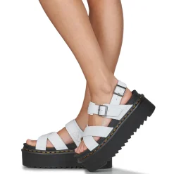 Dr. Martens - VOSS II WHITE ATHENA< Sandales Et Nu-pieds