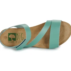 Dream in Green Sandales Et Nu-pieds^- ZIMINI