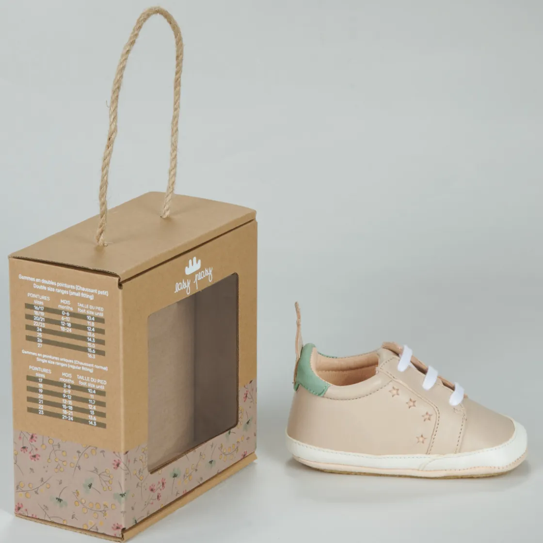 Easy Peasy Ballerines / Babies^- MY BLUBLU BASKET LACET