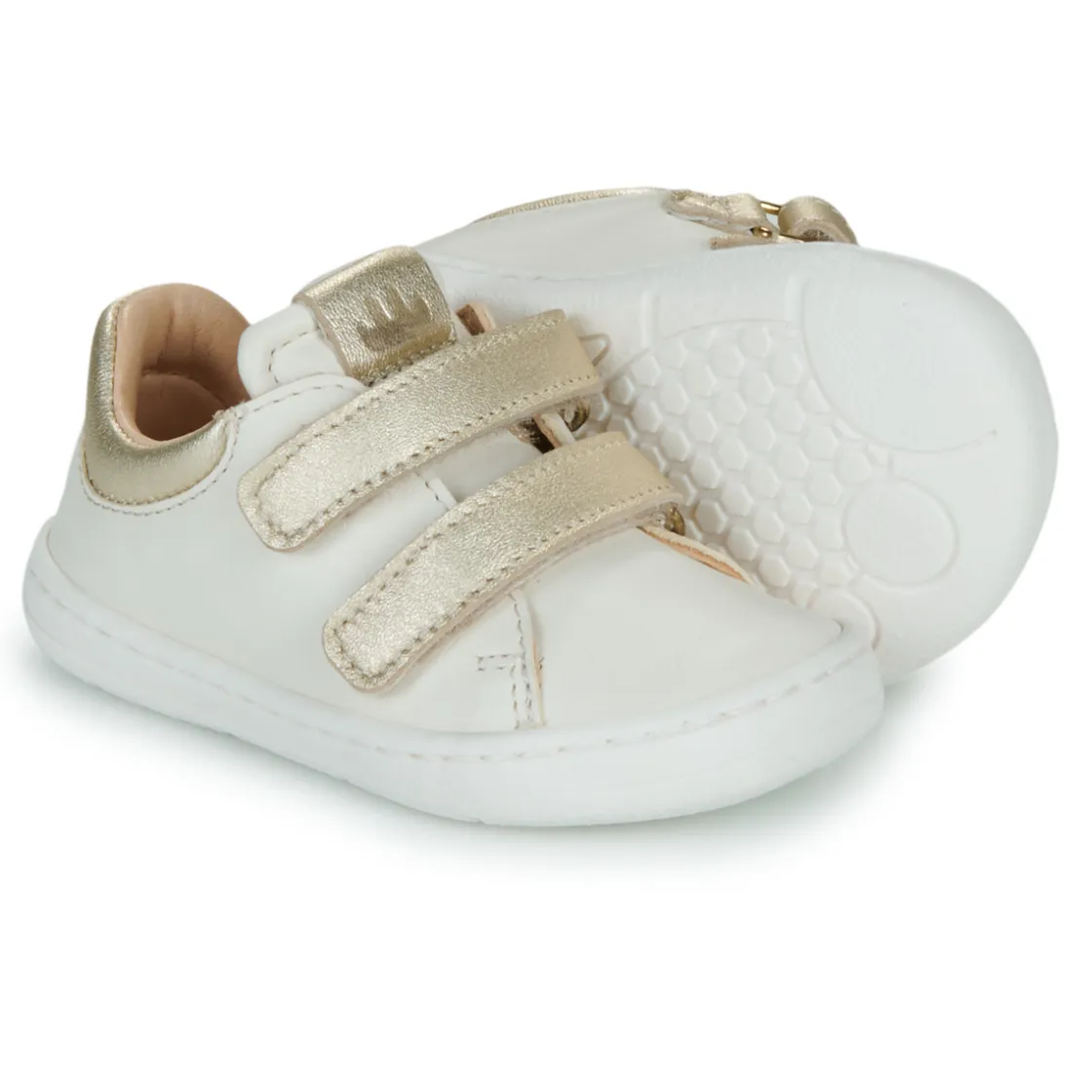 Easy Peasy - MY DUCKIE'S VELCRO Blanc Clearance
