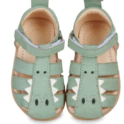 Easy Peasy - MY SANDALETTE CROCO Vert Clearance