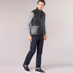 Emporio Armani Pochettes / Sacoches^- BUSINESS FLAT MESSENGER BAG