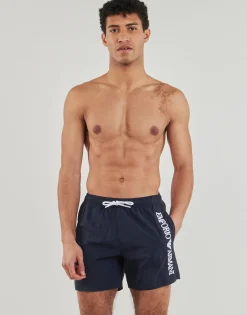 Emporio Armani Maillots & Shorts De Bain^- EMBROIDERY LOGO