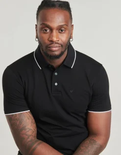 Emporio Armani - POLO SHIRT EM000858 Noir Clearance