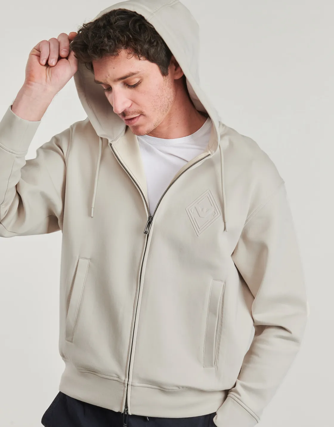 Emporio Armani - SWEATSHIRT EM001122 Greige Hot