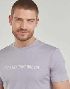 Emporio Armani - T-SHIRT 8N1TN5 Lilas Outlet