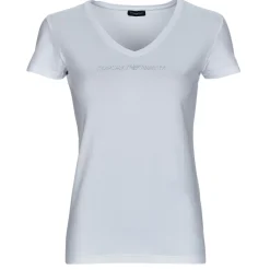 Emporio Armani - T-SHIRT V NECK Blanc Sale