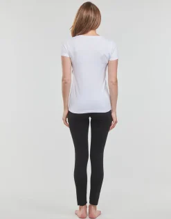 Emporio Armani - T-SHIRT V NECK Blanc Sale