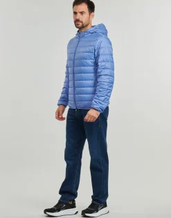 Emporio Armani EA7 - CORE IDENTITY DOWN JACKET HD Bleu Sale