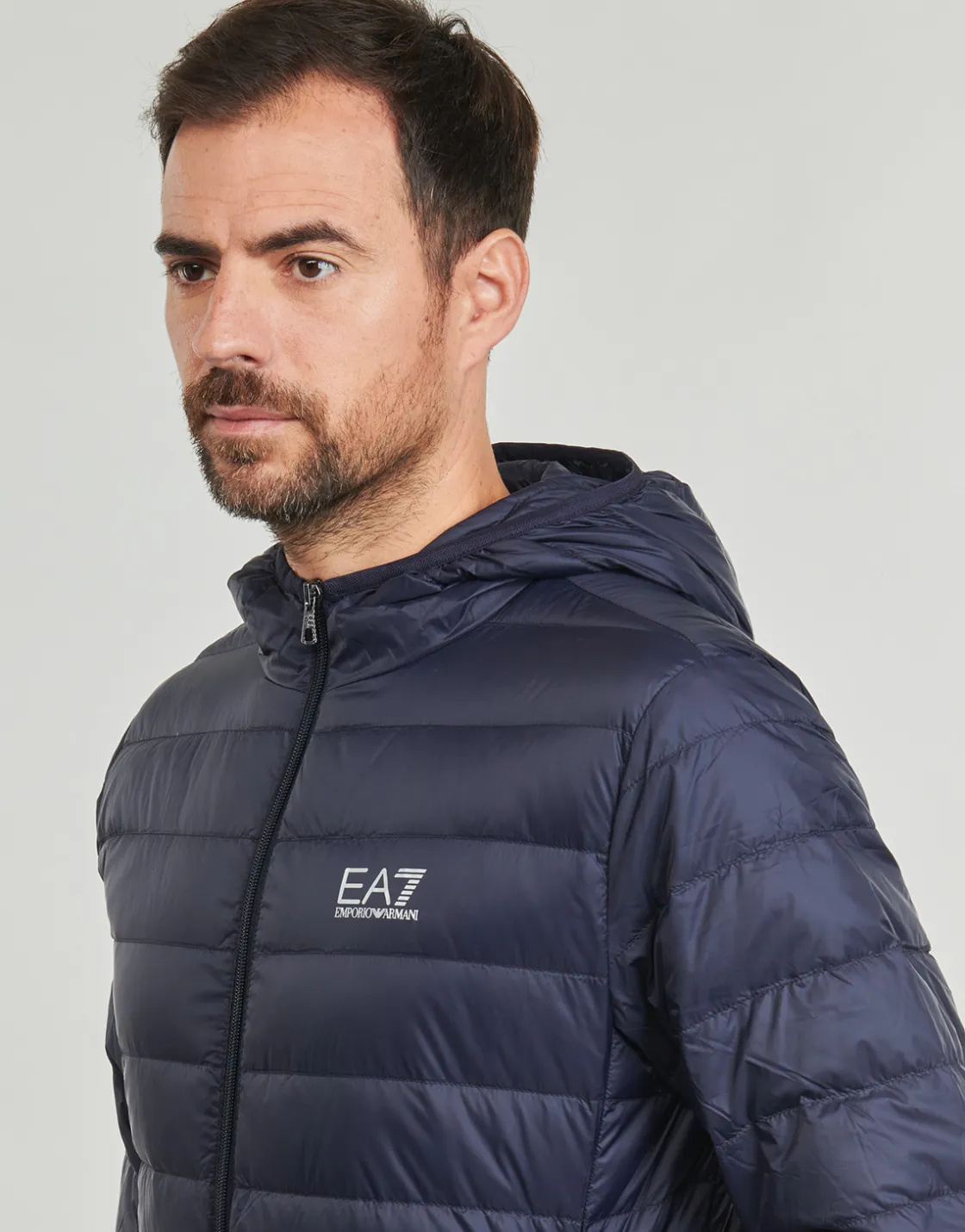 Emporio Armani EA7 - CORE IDENTITY DOWN JACKET HD Marine