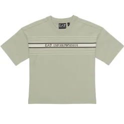 Emporio Armani EA7 T-shirts & Polos^- TRAIN LOGO SERIES TEE EXTENDED LOGO
