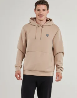 Emporio Armani EA7 - TRAIN PREMIUM SHIELD HOODIE 8NPM21 Taupe New