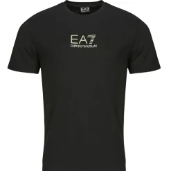 Emporio Armani EA7 - TRAIN GOLD LABEL TEE PUNTO ROMA BIG LOGO  7M000301< T-shirts & Polos
