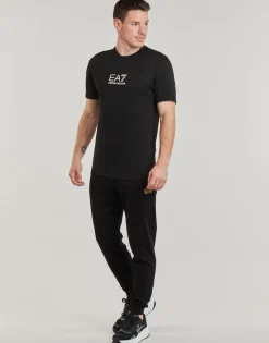 Emporio Armani EA7 - TRAIN GOLD LABEL TEE PUNTO ROMA BIG LOGO  7M000301< T-shirts & Polos